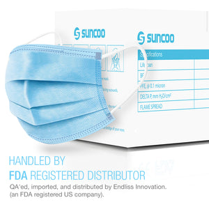 SUNCOO DISPOSABLE PROTECTIVE MASK (PACK OF 50)