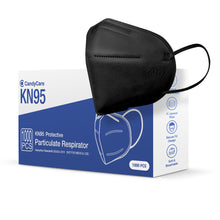 Load image into Gallery viewer, KN95 Particulate Respirator - 720 Pack Face Mask 5 Layers Cup Dust Mask Protection against PM2.5 Dust Particles, Smoke and Haze-Proof, Designed for Men, Women, and Essential Works, Black