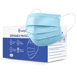 CANDCARE DISPOSABLE PROTECTIVE MASK (PACK OF 50)