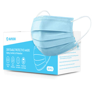 SUNCOO DISPOSABLE PROTECTIVE MASK (PACK OF 50)