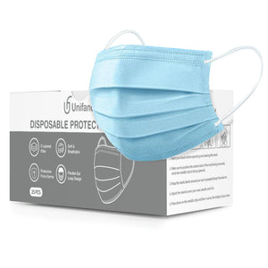 UNIFANDY DISPOSABLE PROTECTIVE MASK (PACK OF 25)