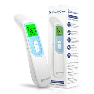 CandyCare Forehead & Ear Non-Contact Thermometer [FDA 510k Cleared]