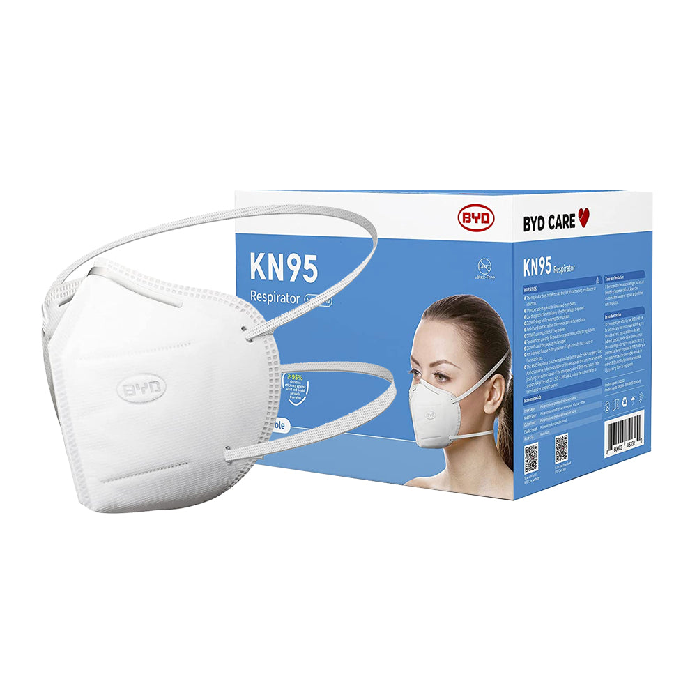 特価！！！BYD社　N95マスク　20枚入り×18箱　7枚オマケ付き Amazon.com: BYD CARE N95 Respirator, 20 Pack with Individual